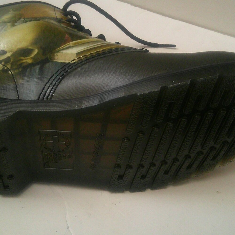DR MARTENS  THE NATIONAL GALLERY Goth LACE UP BOOTS M10  W11 - Picture 8 of 8